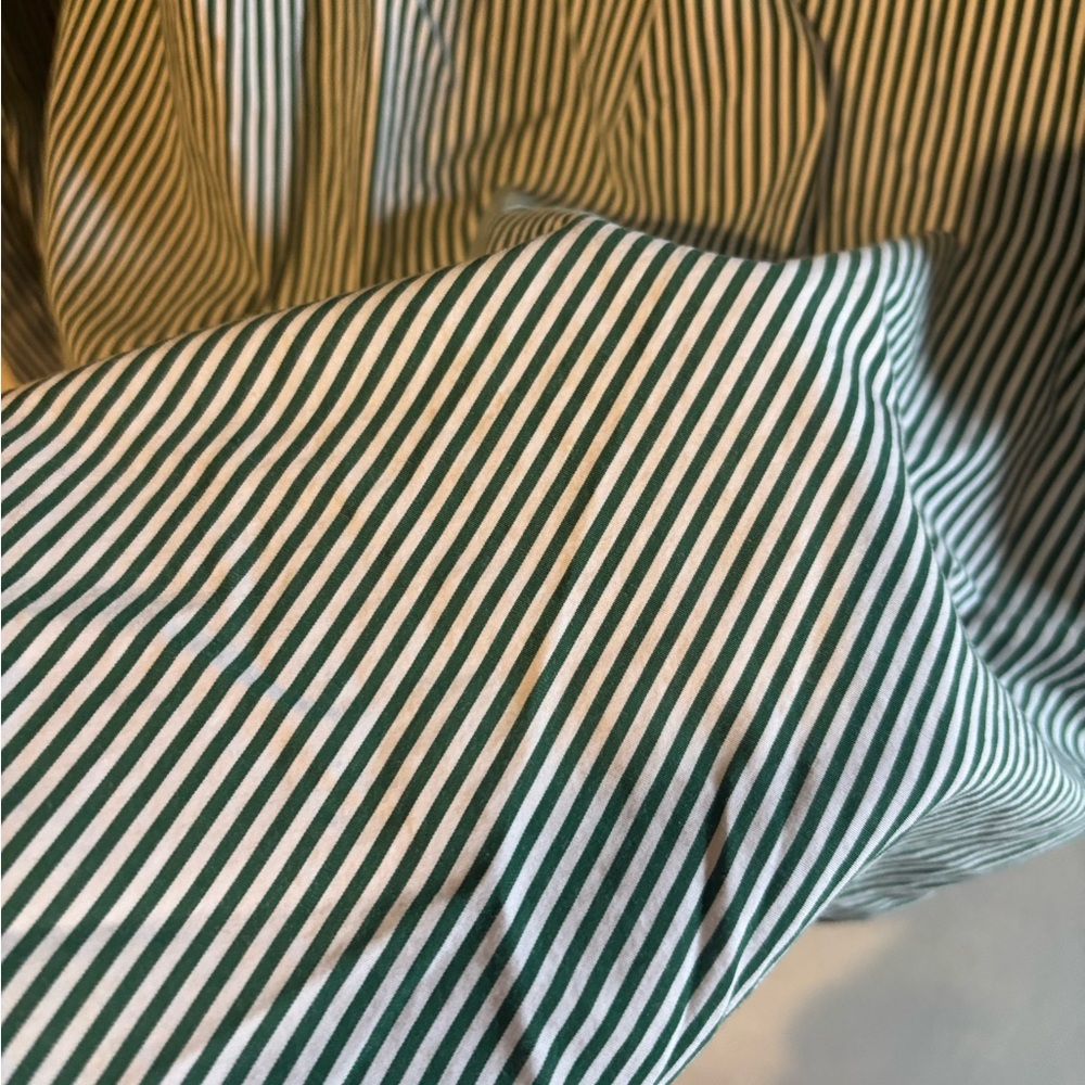 Polo Ralph Lauren Green Striped button down - Picture 5 of 7